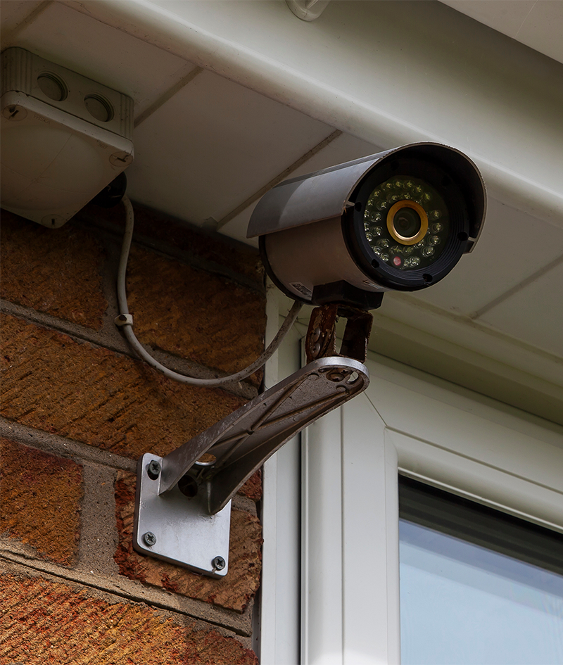 Family enjoying home safety